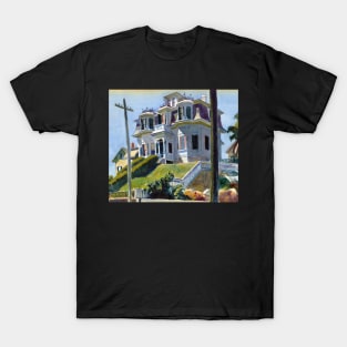 High Resolution Edward Hopper Haskell's House 1924 T-Shirt